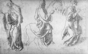 Christ, And The Angel Of The Annunciation