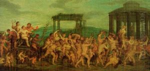 The Triumph Of Silenus by Claes Cornelisz Moeyaert