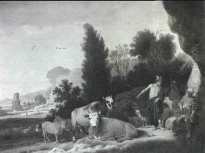 Classical Landscape With Mercury And Argus