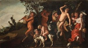 The Triumph Of Bacchus by Claes Cornelisz. Moeyaert