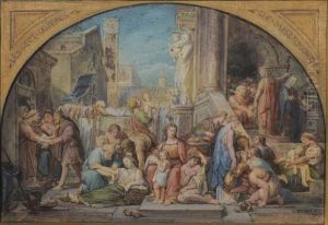 Les Sept Oeuvres De La Misericorde by Jean-Louis Bezard
