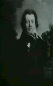 Portrait Of Malcolm Lewin Esq. by Thomas Mogford