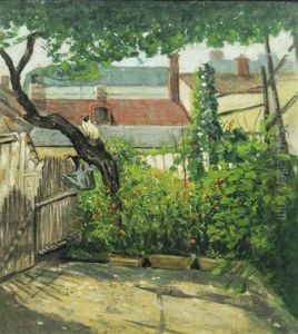The Cat In The Tree by Nicolae Petrescu Mogos