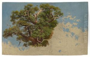 Study Of A Tree by Viktor Paul Mohn
