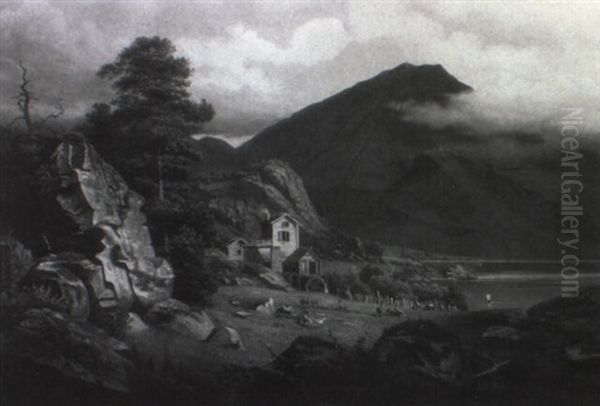 Norwegische Fjordlandschaft - view 1