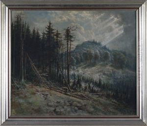 Die Rhon (osthessisches Bergland) by Johann Georg Mohr