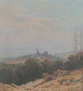 Blick Auf Kronberg by Johann Georg Mohr