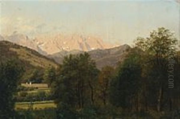 A South German Mountain Landscape - view 1