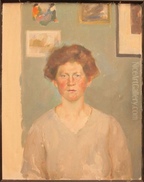 Portrait Einer Jungen Frau - view 1