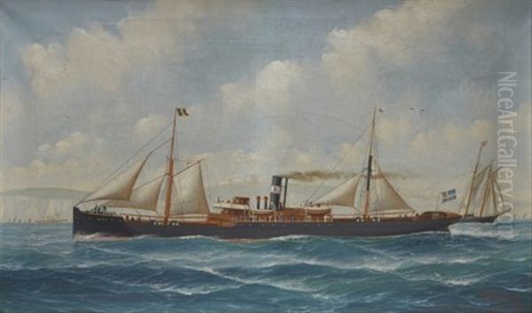 Angaren "heros" Utanfor Dover, England - view 1