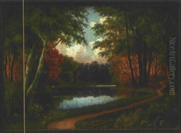 Parklandschaft Mit Teich - view 1