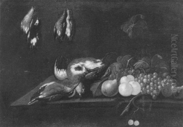 Stilleben Mit Fruchten Und Erlegtem Geflugel - view 1