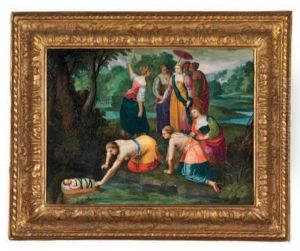 Moise Sauve Des Eaux by Nicolas Moillon