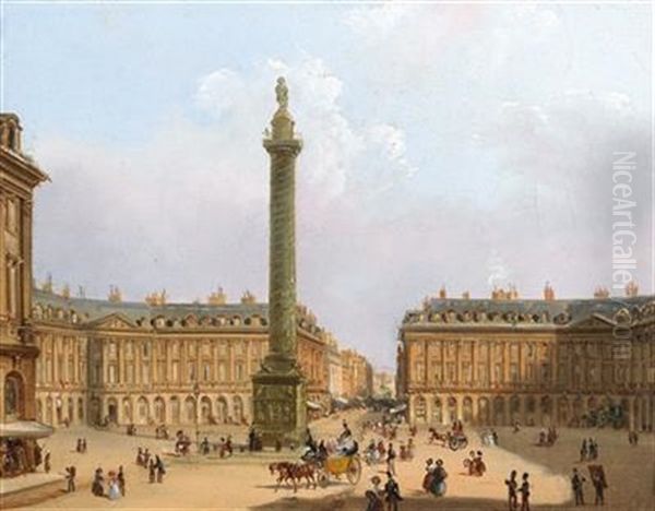 Place Vendome In Paris - view 1