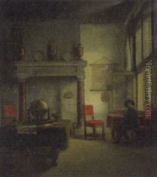 A Cavalier In An Interior - view 1