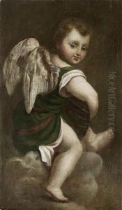 Musizierende Putten (2 Works) by Pier Francesco Mola