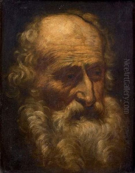 Etude De Tete D'homme Barbu - view 1