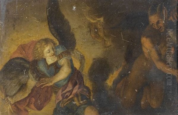 Der Erzengel Michael Besiegt Den Satan - view 1