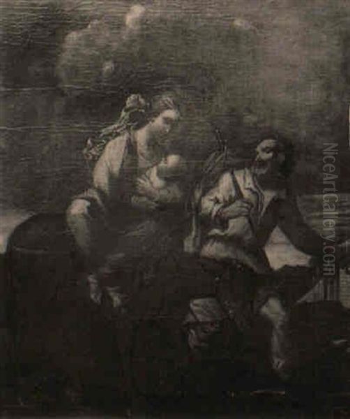 The Flight Into Egypt - view 1