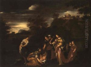 Die Auffindung Des Kleinen Moses Durch Die Tochter Des Pharao Die Auffindung Des Kleinen Moses Durch Die Tochter Des Pharao
