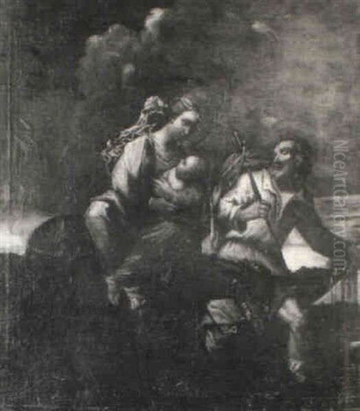 The Flight Into Egypt - view 1