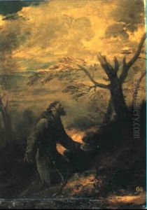 Saint Francis by Pier Francesco Mola