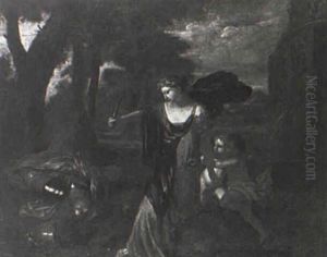 Erminia Prevented From Killing Tancred Erminia Prevented From Killing Tancred