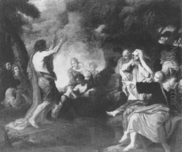 Saint John The Baptist Preaching - view 1