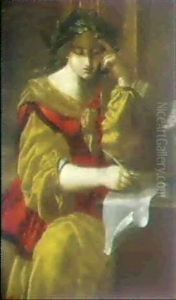 Allegorische Frauengestalt by Pier Francesco Mola