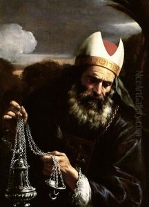 Aaron, High Priest Of The Israelites, Holding A Censer
