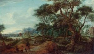 Blick In Eine Landschaft by Mattheus Molanus