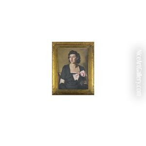 Portrait Of Florence by Maurice, Morris Molarsky