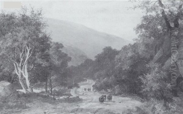 In Borrowdale, Cumberland - view 1