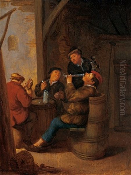 Zechende Bauern Im Wirtshaus - view 1