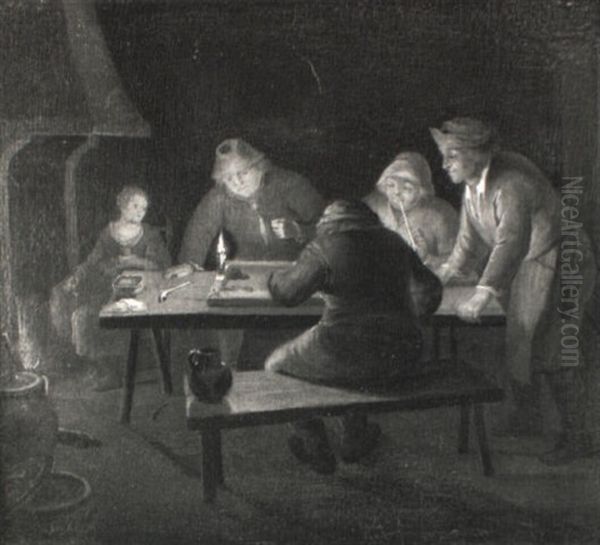 Brettspiel In Der Gesindekuche - view 1