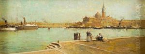 Veduta Del Bacino Di San Marco Verso L'isola Di San Giorgiomaggiore