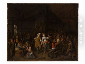 The Egg Dance by Jan Jacobsz Molenaer