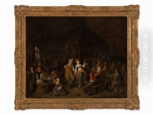 The Egg Dance by Jan Jacobsz Molenaer