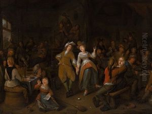 The Egg Dance by Jan Jacobsz Molenaer