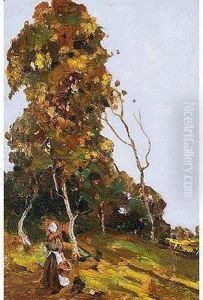 Paisaje Concampesina by Bartolomeo Bezzi