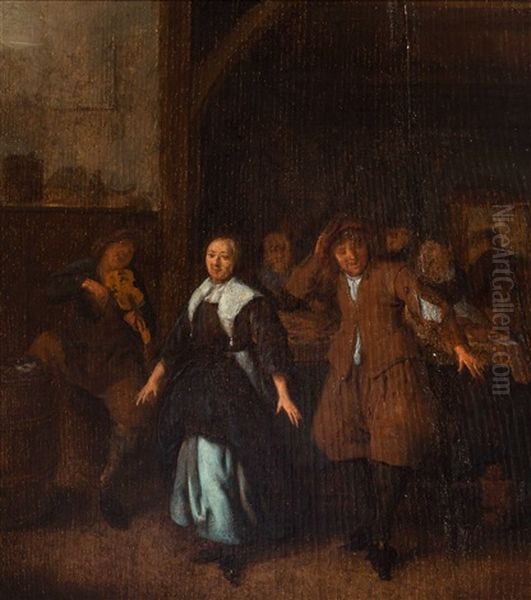 Cheerful Company In An Inn - view 1