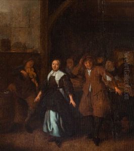 Cheerful Company In An Inn by Jan Miense Molenaer