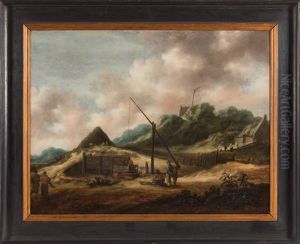 Paesaggio Con Contadini by Jan Miense Molenaer