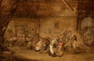 Peasant Wedding by Jan Miense Molenaer