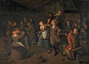 Tanzende Bauerngesellschaft