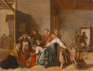 Im Bordell by Jan Miense Molenaer
