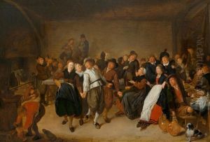 Bauernhochzeit by Jan Miense Molenaer