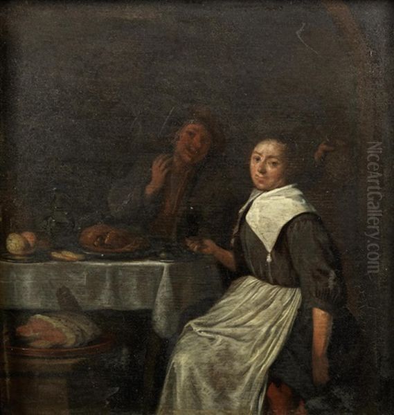 Figures In An Interior - view 1