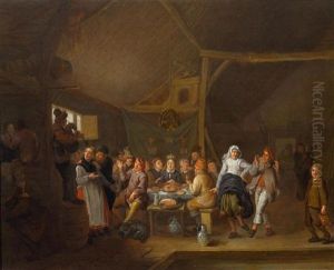 The Wedding Feast by Jan Miense Molenaer