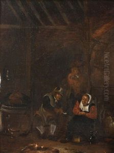 Smokers by Jan Miense Molenaer